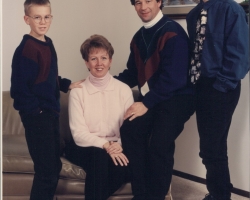 Melodys family,Shane,Melody,Dave and Justin